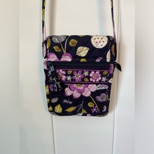 Vera Bradley Crossbody Floral Nightingale Purse